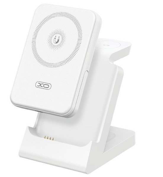 XO CX033 Powerbank + Apple Watch + Ασύρματος φορτιστής ακουστικών 3 σε 1 (16.006.0307)