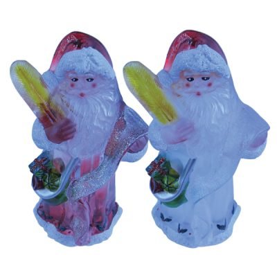 Χριστουγεννιάτικο αγαλματάκι Αη-Βασίλης με φως [00000989]