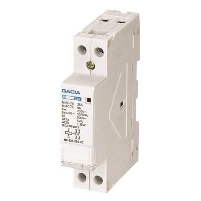 ΡΕΛΕ ΡΑΓΑΣ 2Χ20Α 2NO 240V AC GACIA (500-37100)