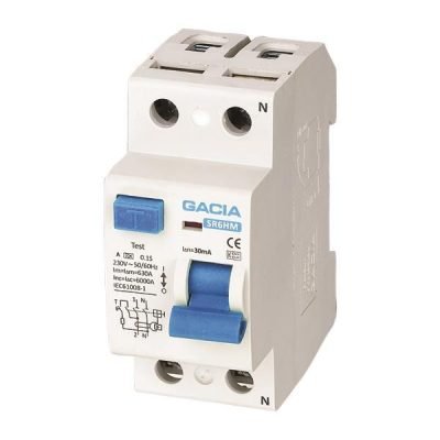 ΡΕΛΕ ΔΙΑΡΡΟΗΣ 2Χ25Α 30mΑ GACIA TYPE A (500-37020)