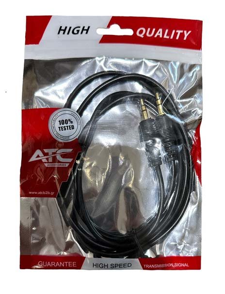 Καλώδιο Ήχου 3.5mm Αρσ./Αρσ. 1.5m (02.008.0022) - Image 3