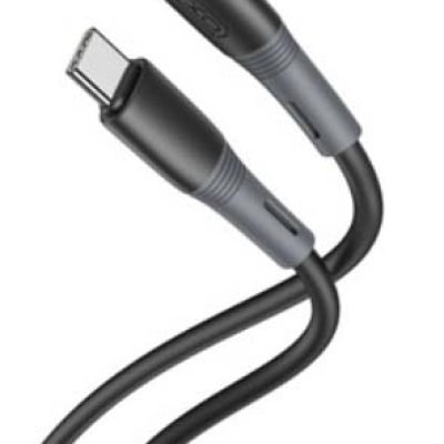 XO NB-Q226B 60W silicone two-color Type-c to Type-c data cable Black (16.005.0280)