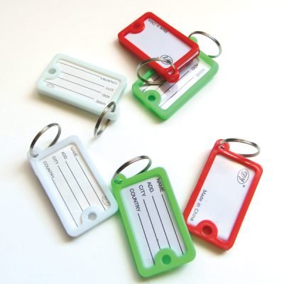 Σετ 6 ταμπελάκια σήμανσης αποσκευών [30101248]