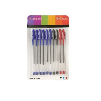 Σετ 10 στυλό χρωματιστά [30101340]