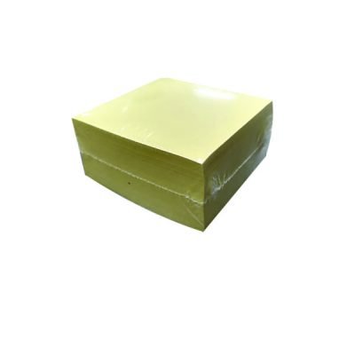 Σετ 500 χαρτάκια κύβου κίτρινα 7,6x 7,6cm [30101349]