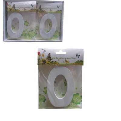 Ξύλινος αριθμός χειροτεχνίας “0”-μηδέν [30501316-0]