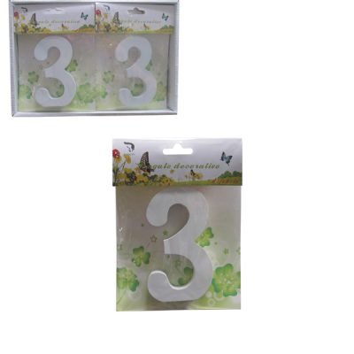 Ξύλινος αριθμός χειροτεχνίας “3”-τρία [30501316-3]