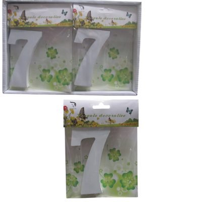 Ξύλινος αριθμός χειροτεχνίας “7”-εφτά [30501316-7]