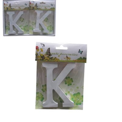 Ξύλινο γράμμα χειροτεχνίας “K” [30501317-K]