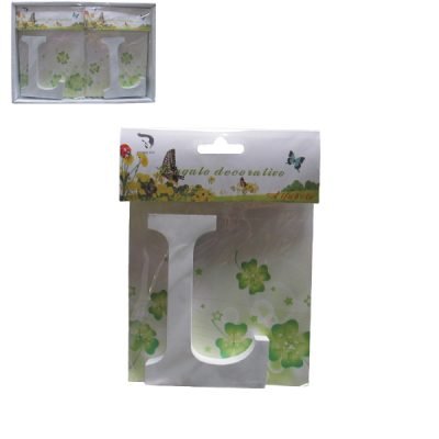 Ξύλινο γράμμα χειροτεχνίας “L” [30501317-L]