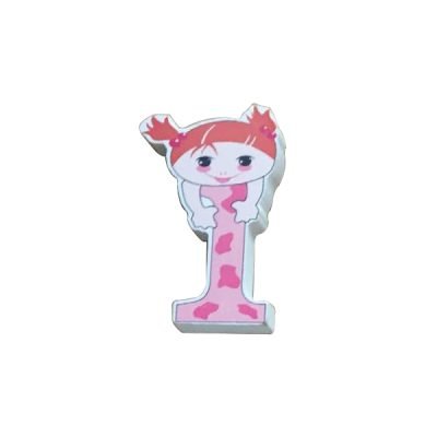 Ξύλινος αριθμός κορίτσι “1”-ένα [30501343]