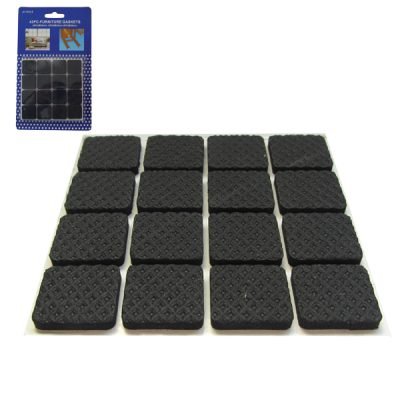 Σετ 32 τετράγωνα αυτοκόλλητα λαστιχάκια για καρέκλες, τραπέζια και κάδρα [30501352]