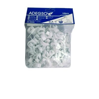 Σετ 100 στερεωτικά καρφιά καλωδίων (ρόκα) 12mm [30501443]