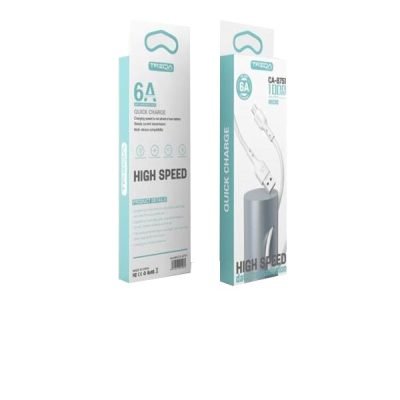 Treqa Καλώδιο ταχείας φόρτισης CA-8753 type-c 1m 6A [30502117]