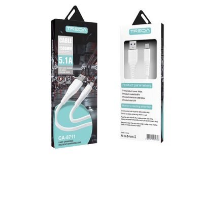 Treqa Καλώδιο ταχείας φόρτισης CA-8713 type-c 1,5m 5,1A [30502136]