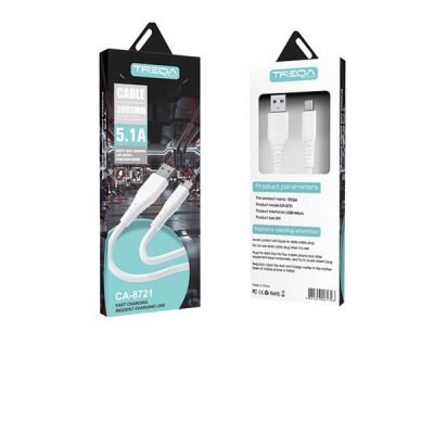 Treqa Καλώδιο ταχείας φόρτισης CA-8723 type-c 3m 5,1A [30502139]