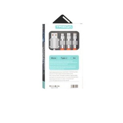 Treqa Καλώδιο ταχείας φόρτισης 3 σε 1 [30502149]