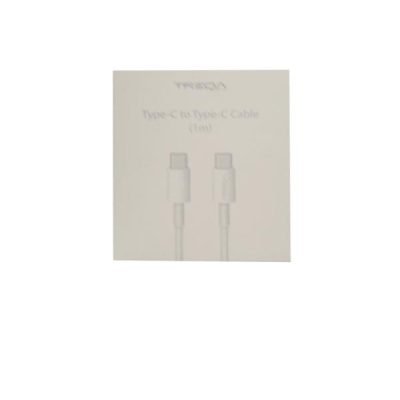 Treqa Καλώδιο ταχείας φόρτισης CA-1015 type-c σε type-c 1m [30502155]