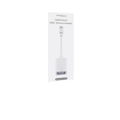 Treqa Καλώδιο μεταφοράς δεδομένων CA-1092 lightning σε usb camera 1m [30502156]