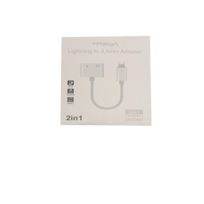 Treqa Καλώδιο μεταφοράς δεδομένων CA-1062 lightning σε 3,5mm [30502157]