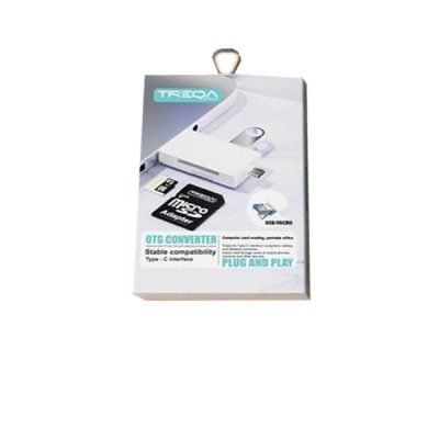 OTG μετατροπέας Usb σε type-c Treqa USB-6 [30502192]