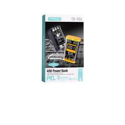 Διάφανο Power Bank με 4 θύρες 10000 mAh Treqa TR-956 [30502201]
