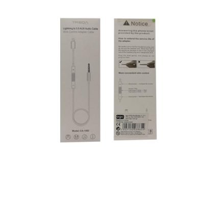 Καλώδιο Treqa CA-1082 lightning σε 3,5AUX [30502209]