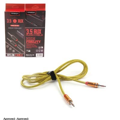 Καλώδιο 3,5AUX-105 μήκος 1,5μ. [30601326]
