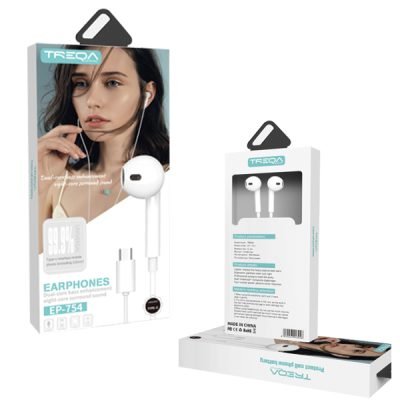 Ακουστικά Treqa EP-754  με βύσμα Type-c [30601329]