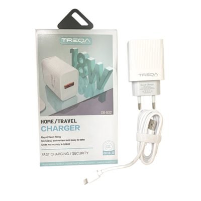 Treqa Φορτιστής usb adapter 18W CS-632 ios [30601336]