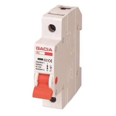 ΡΑΓΟΔΙΑΚΟΠΤΗΣ 1X63A GACIA (500-43602)