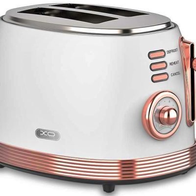 XO CF7 Φρυγανιέρα 2 Θέσεων Λευκό (16.012.0002)