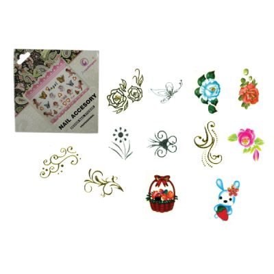 Αυτοκόλλητα νυχιών διάφορα σχέδια [40502048]