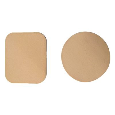 Σετ 2 σφουγγαράκια μακιγιάζ στρογγυλό – τετράγωνο [40301116]