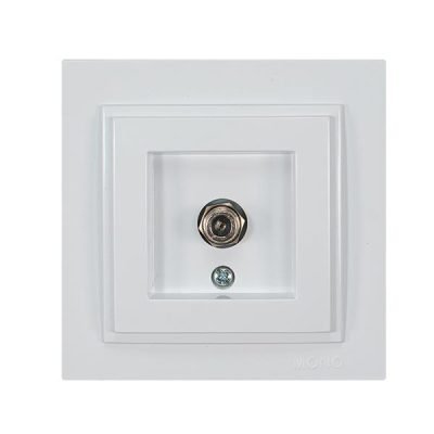 ΠΡΙΖΑ TV F CONNECTOR ΛΕΥΚΗ (152-10142)