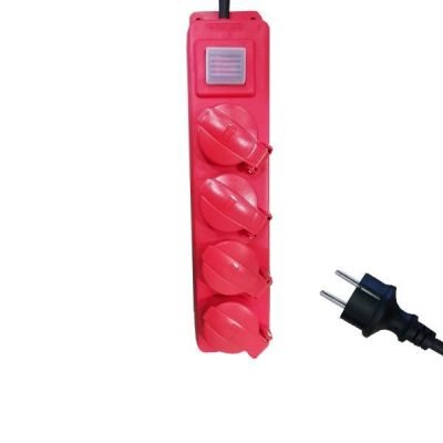 ΠΟΛΥΠΡΙΖΟ ΣΤΕΓΑΝΟ 4 ΘΕΣΕΩΝ ΣΟΥΚΟ ΜΕ ΚΑΛΩΔΙΟ ΚΑΙ ΔΙΑΚΟΠΤΗ 3X1,5mm 1,5m ΜΕ ΠΡΟΣΤΑΣΙΑ ΕΠΑΦΩΝ (147-62291)