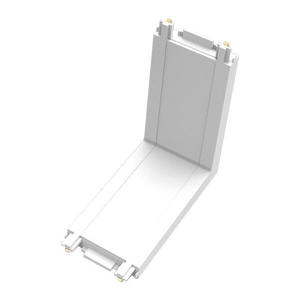 ΣΥΝΔΕΣΜΟΣ ΜΑΓΝΗΤΙΚΗΣ ΡΑΓΑΣ ULTRA SLIM ΚΑΘΕΤΟΣ ΛΕΥΚΟΣ (145-59567)