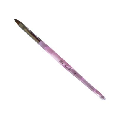 Πινελάκι νυχιών ακρυλικού φυσική τρίχα Kolinsky Νο4 [40501001]