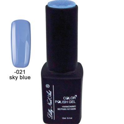 Ημιμόνιμο τριφασικό μανό 12ml – Sky blue [40504008-021]