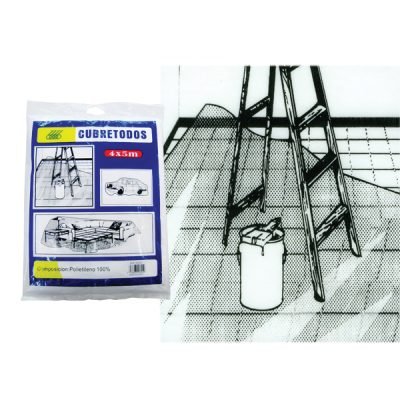 Νάιλον φύλλο κάλυψης μπογιατζήδων 5×4 μέτρα [00402264]