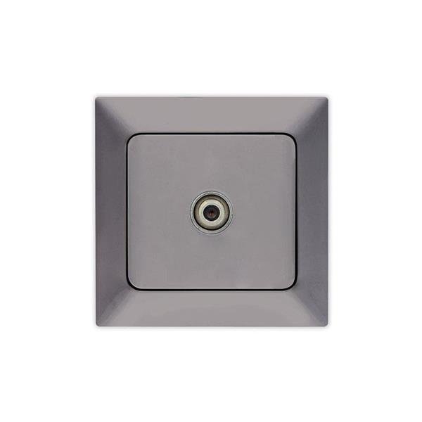 ΠΡΙΖΑ ΤV F CONNECTOR ΓΡΑΦΙΤΗΣ (152-16311)