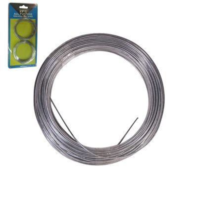 Σετ 2 γαλβανιζέ σύρματα Φ0,7cm [30601169]