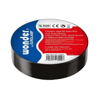 ΤΑΙΝΙΑ 48Χ20 ΜΑΥΡΗ (147-34033)