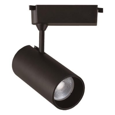 ΣΠΟΤ ΡΑΓΑΣ LED 2 ΓΡΑΜΜΩΝ 30W 3000K Φ80Χ160 ΜΑΥΡΟ PLUS (145-59057)