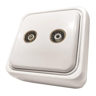 ΠΡΙΖΑ ΜΙΝΙ TV & FM ΤΕΡΜΑΤΙΚΗ ΛΕΥΚΗ IP20 (147-16242)