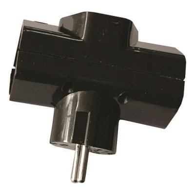 ΣΟΥΚΟ 3 ΕΞΟΔΩΝ ΜΑΥΡΟ (ΣΤΑΥΡΟΣ) ΚΑΘΕΤΟ ΜΕ ΠΡΟΣΤΑΣΙΑ ΕΠΑΦΩΝ (147-10011)