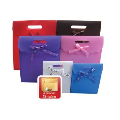 Πλαστική τσάντα – σακούλα δώρου φάκελος 16x12cm [11401085]