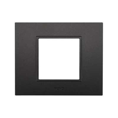 ΠΛΑΙΣΙΟ 2 ΘΕΣΕΩΝ ΜΑΥΡΟ LEON (152-20170)