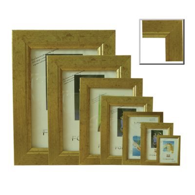 Πλαστική κορνίζα χρυσή επιτραπέζια 25Χ30 [10401054]