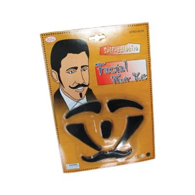 Ψεύτικα μουστάκια φαβορίτες και μουσάκια (ελαττωματικό δεν έχει κόλλα) [10502096]